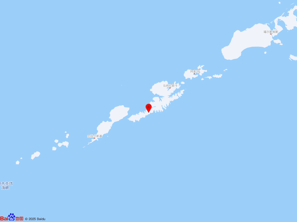 福克斯群岛发生5.3级地震
