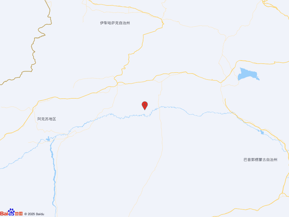 新疆阿克苏地区库车市发生3.0级地震