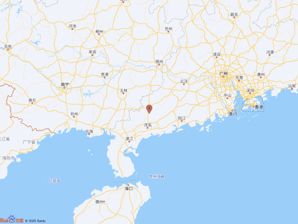 广东茂名市高州市（北纬22.13度，东经110.98度）发生3.0级地震