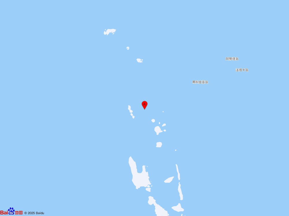 瓦努阿图群岛发生5.7级地震