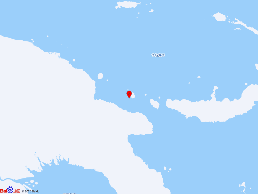 巴布亚新几内亚附近海域发生5.7级地震