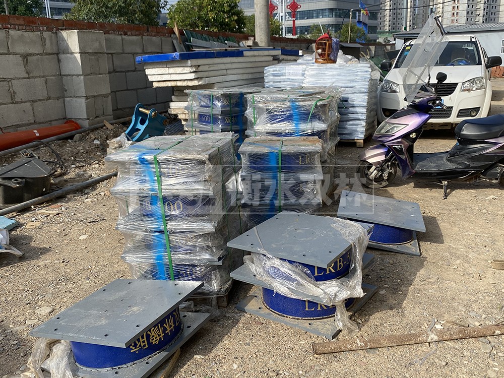 防震隔震支座价格 建筑橡胶抗震支座厂家 LRB隔震支座1300